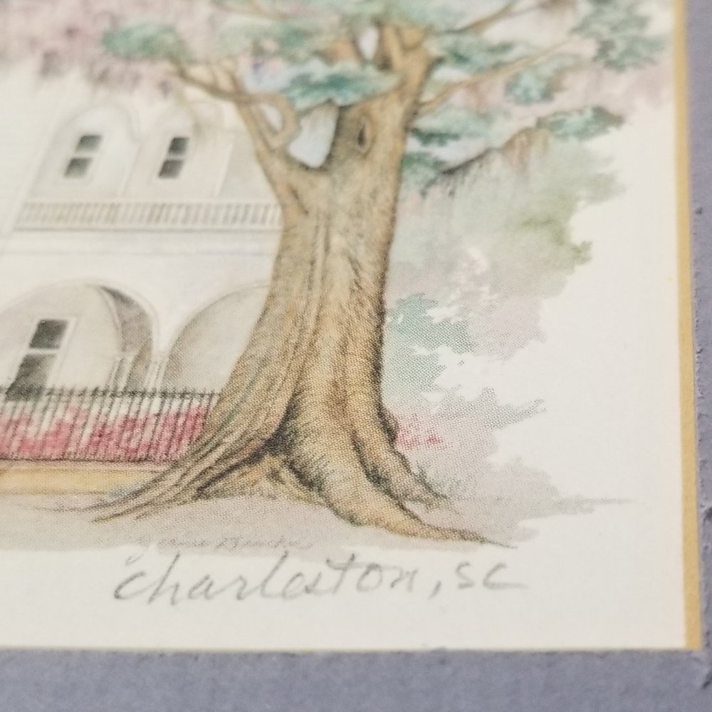 Framed Print Two Meeting Street Inn Charleston SC by Jeanie Drucker - Picture 8 of 14